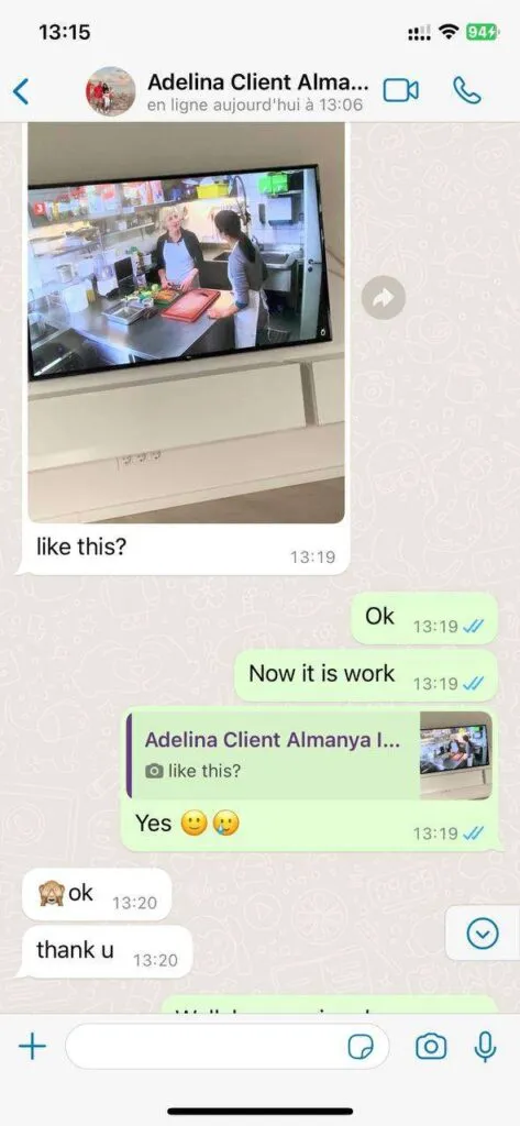 Jesko IPTV WhatsApp Customer Support Chat Screenshot 4